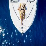 Private boat with your high end escort